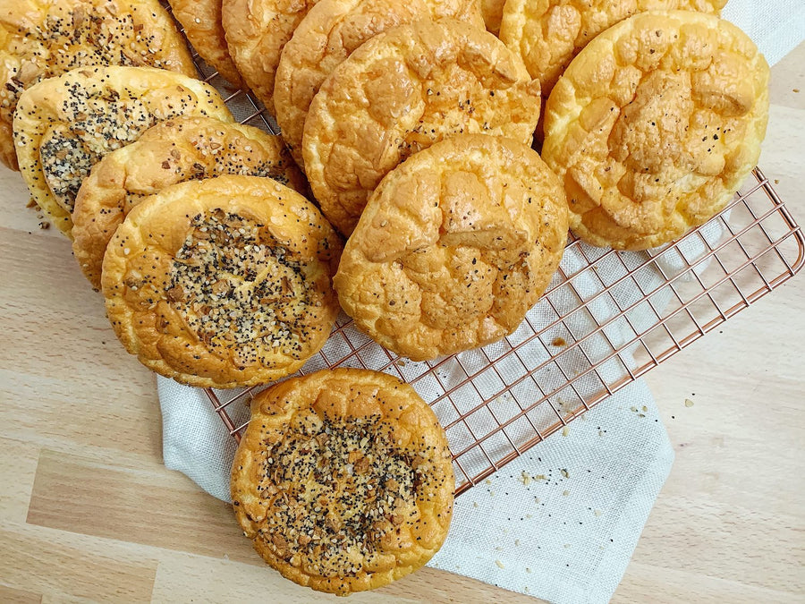 Keto Cloud Bread Three Ways