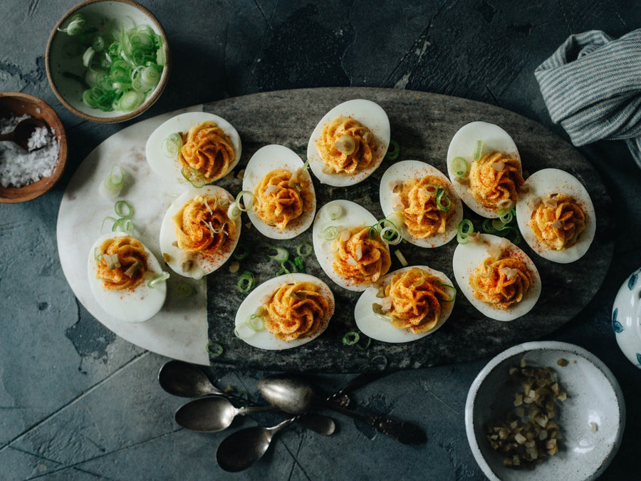 Chinese Deviled Eggs