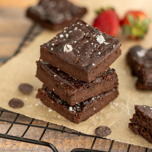 Fudgy Dairy, Gluten, & Refined Sugar-Free Avocado Brownies