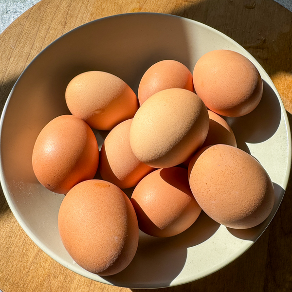 Brown Eggs in a Bowl