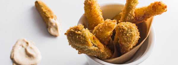 Fried Pickles with Spicy Mayo