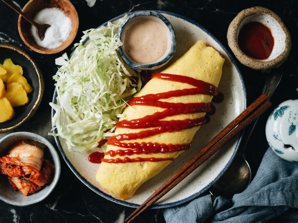 Kimchi Omurice | Rice Omelette