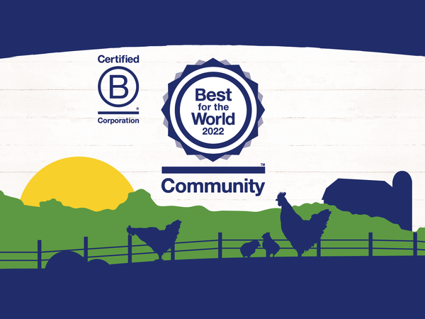 Pete and Gerry’s Named Best For The World™ B Corp of 2022