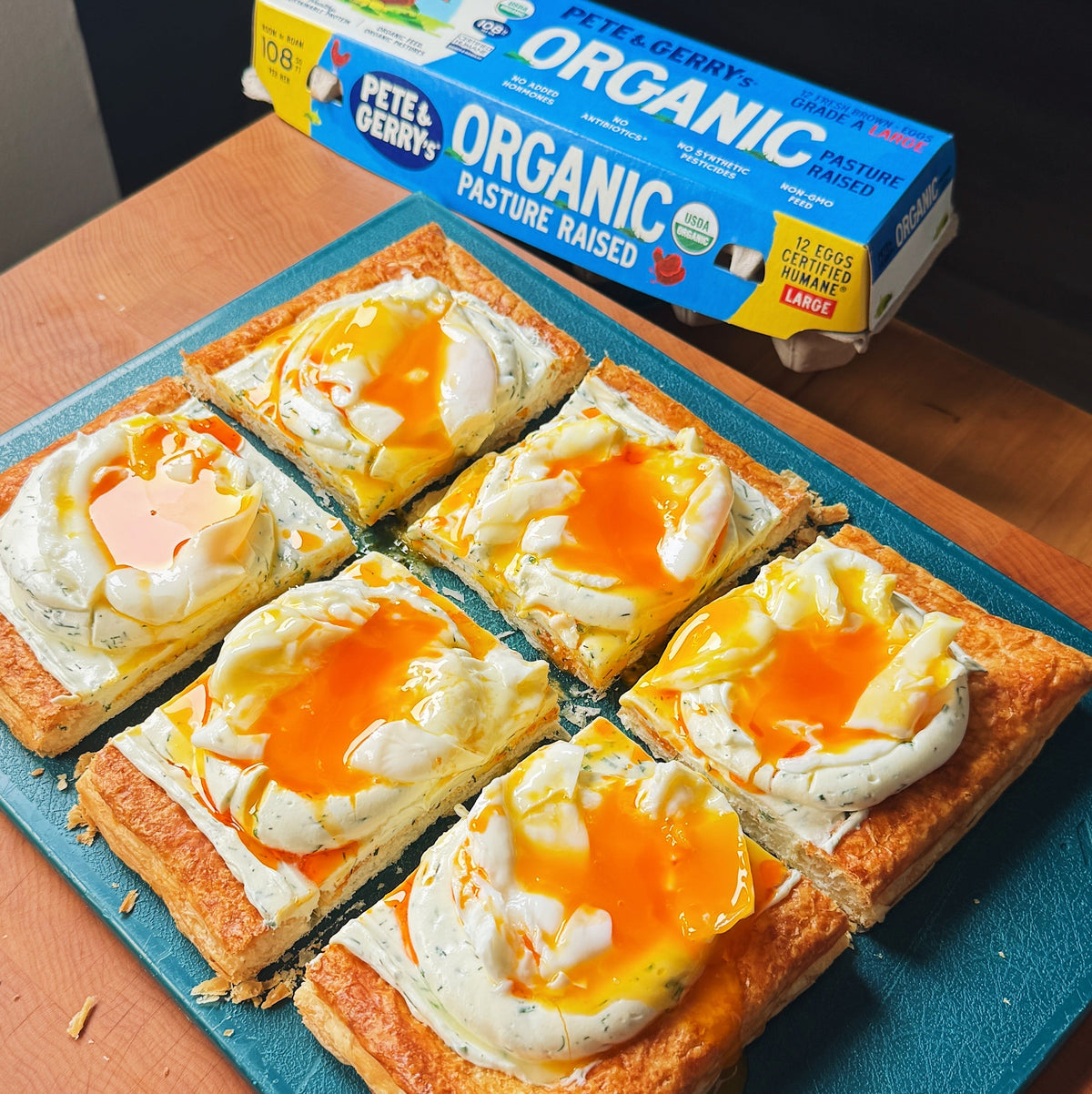 Poached Egg Tart