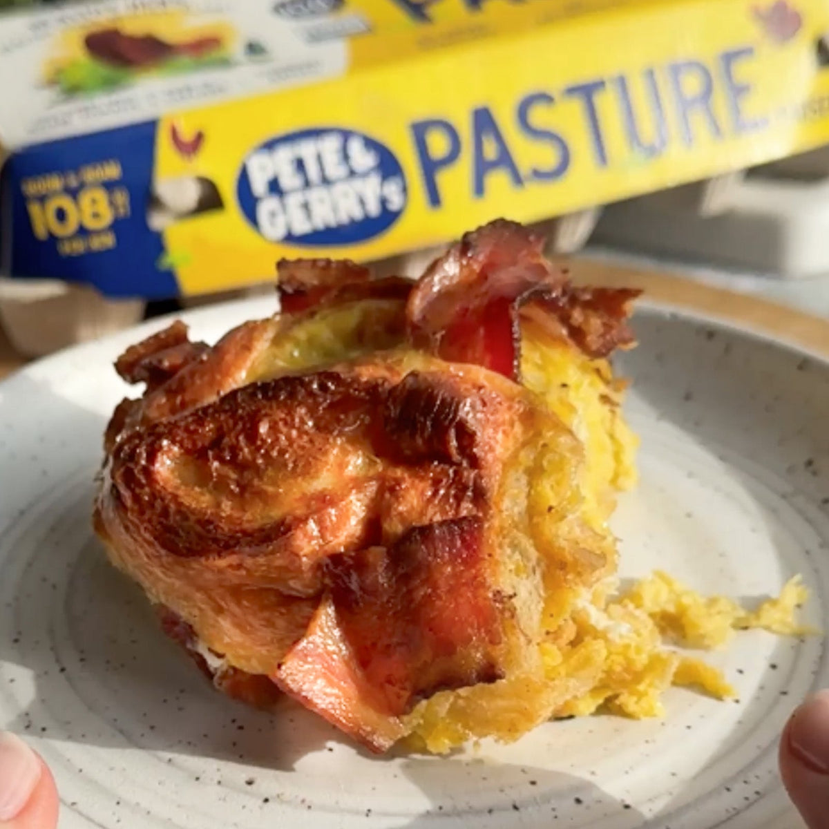 Savory Croissant Breakfast Casserole