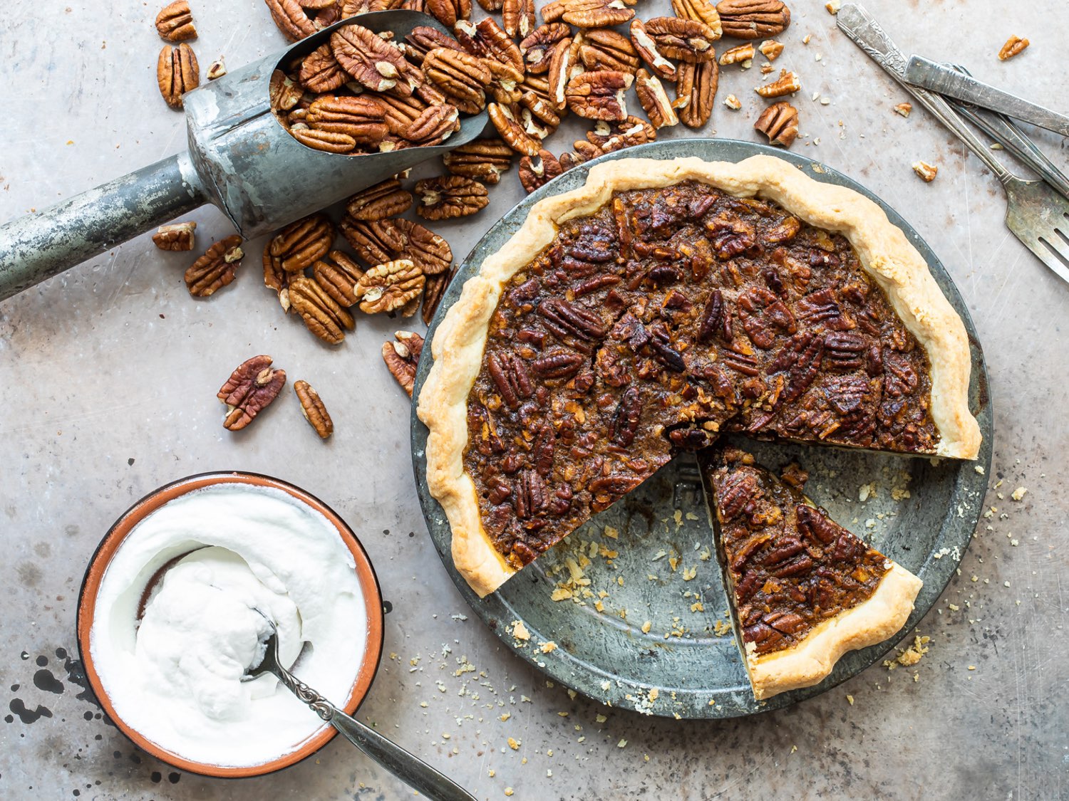 Bourbon Pecan Pie