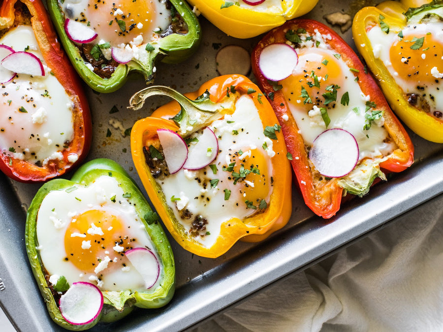 Breakfast Stuffed Peppers