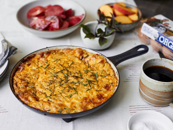 Caramelized Zucchini Frittata