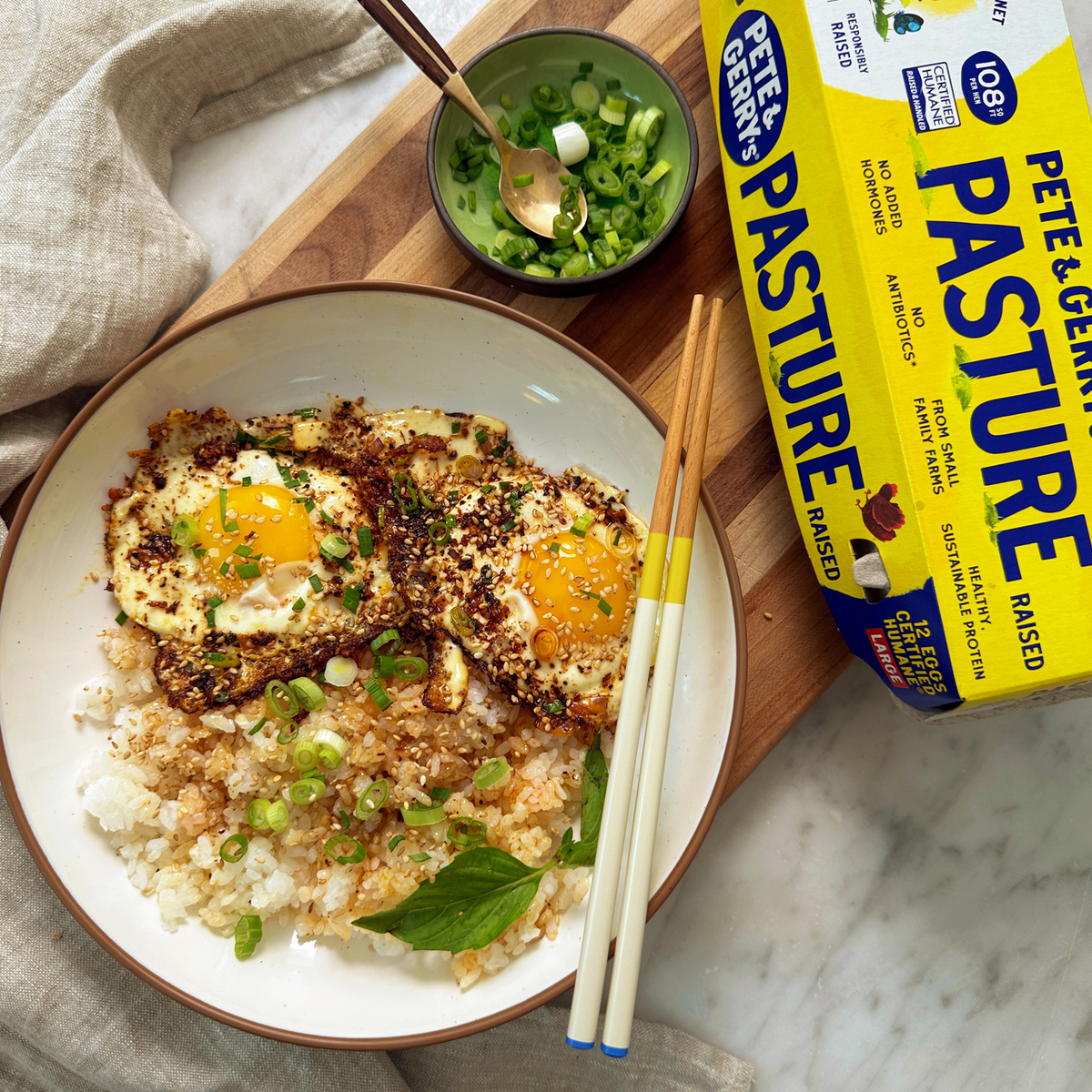 Fried Eggs with Vietnamese Chili Crisp