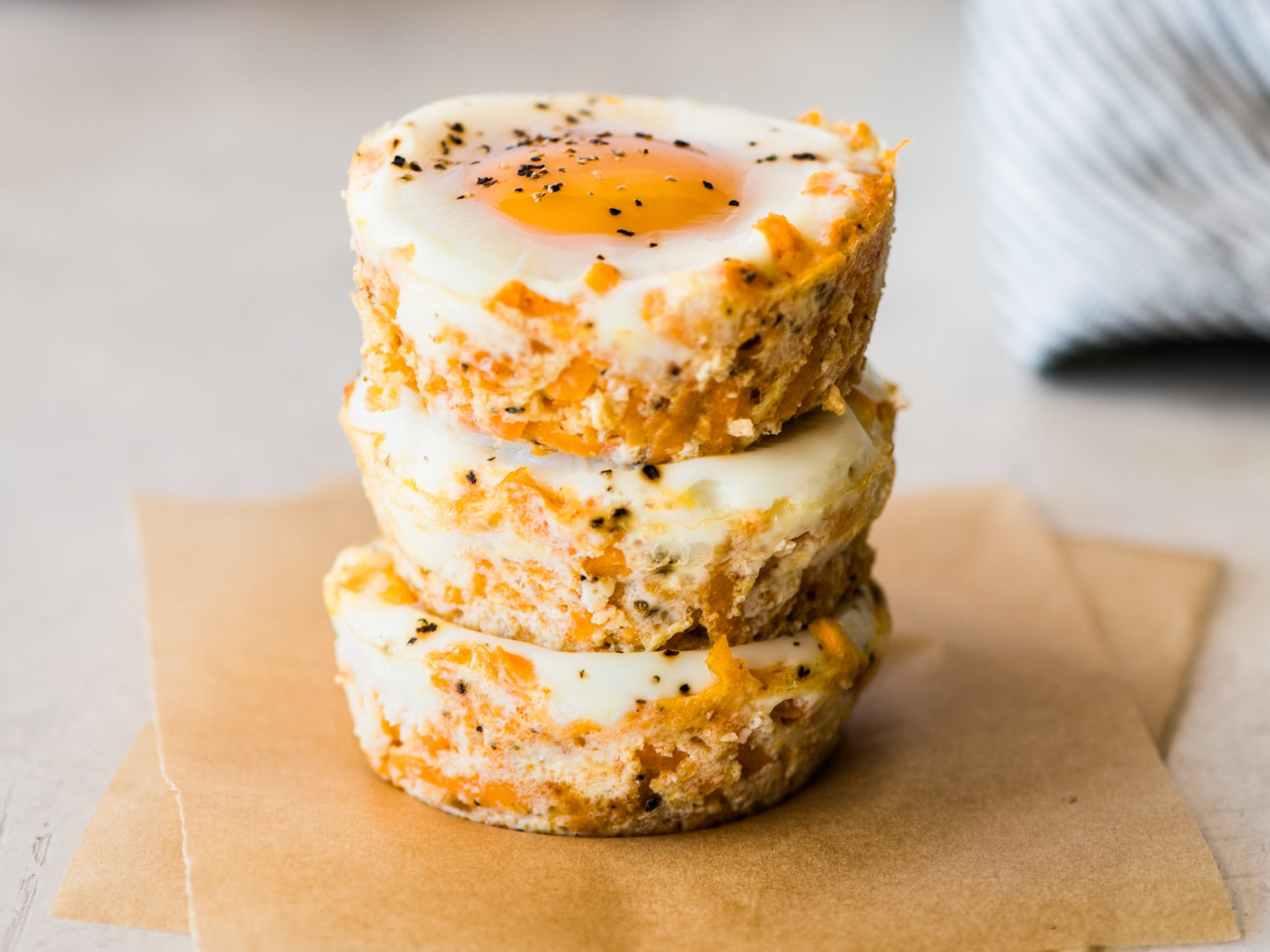 Chipotle Sweet Potato Breakfast Egg Cups Recipe