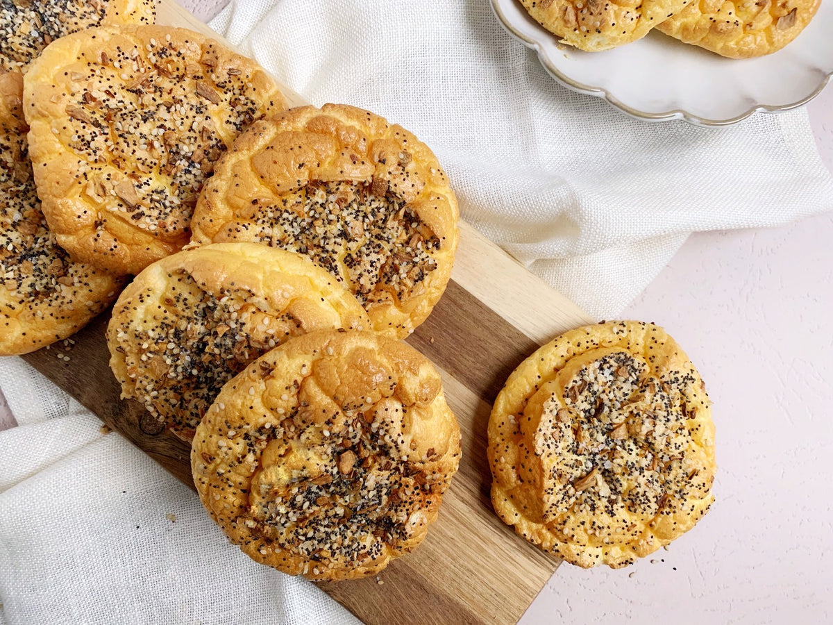 Everything Bagel Keto Cloud Bread