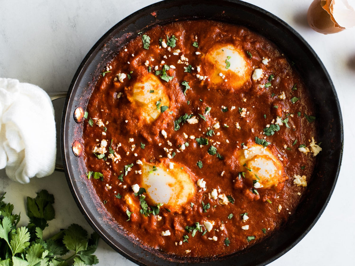 Huevos Ahogados (Eggs Drowned in Salsa)