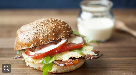 Cobblestone Egg Sandwich