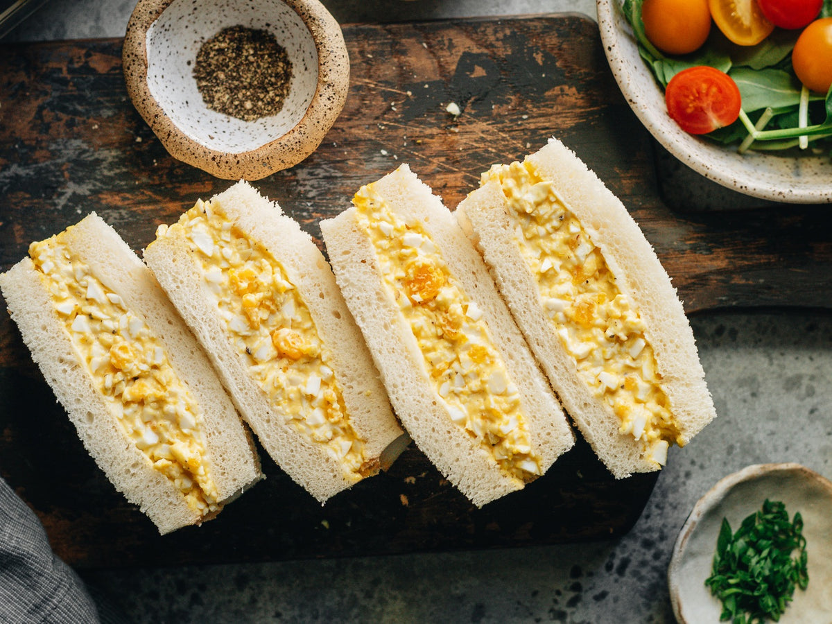 Tamago Sando | Japanese Egg Salad Sandwich
