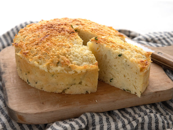 Keto Cheddar and Herb Instant Pot Quick Bread