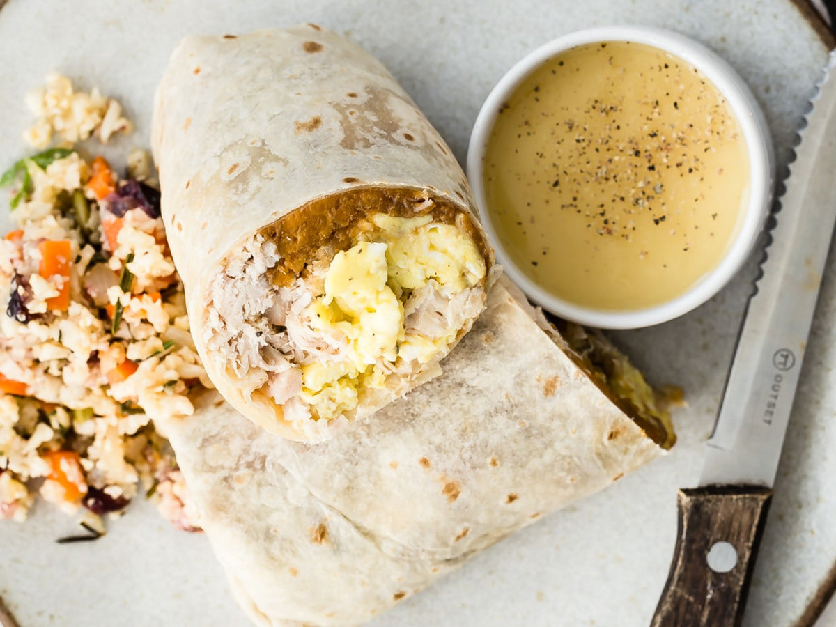 Leftovers Breakfast Burrito