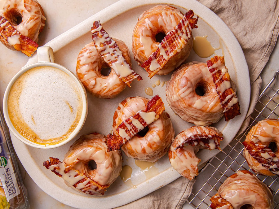 Maple Bacon Donuts