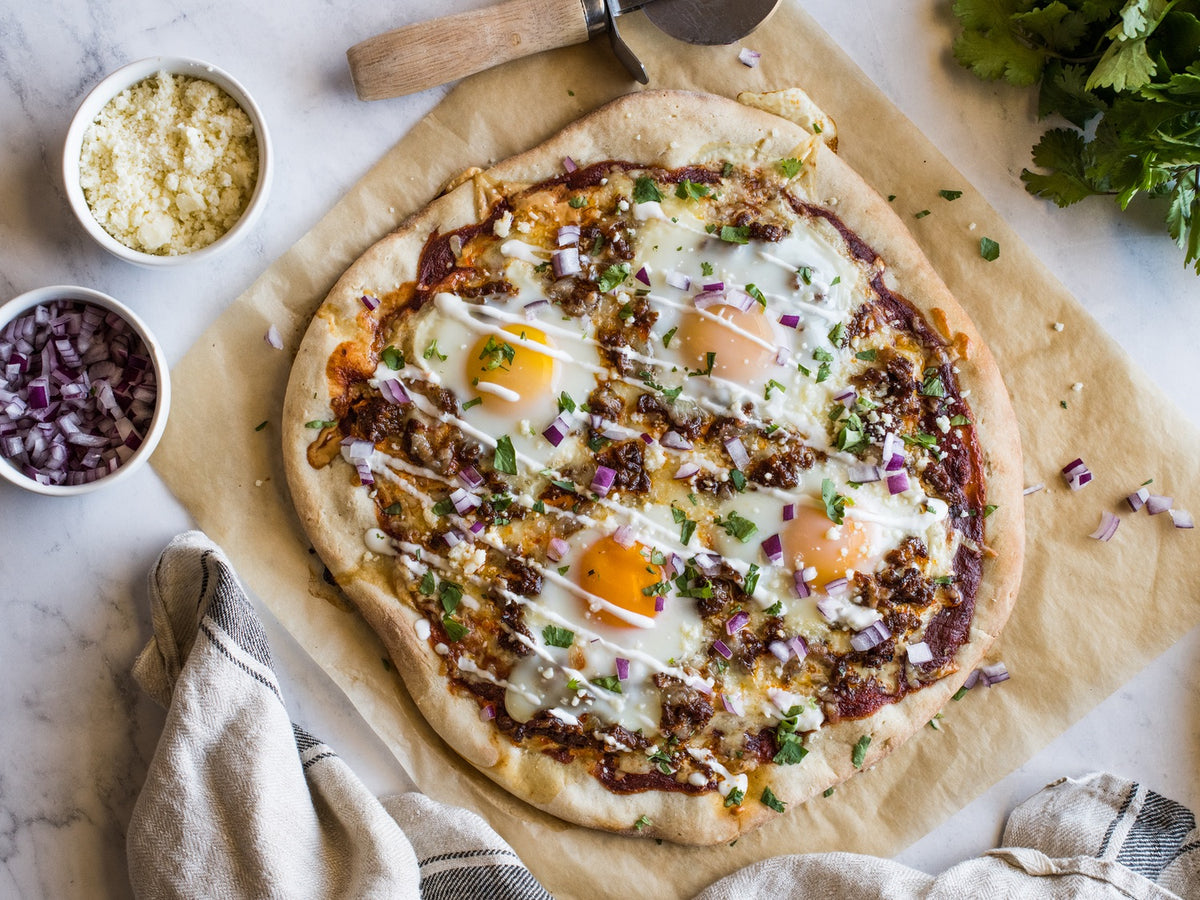 Mexican Breakfast Pizza