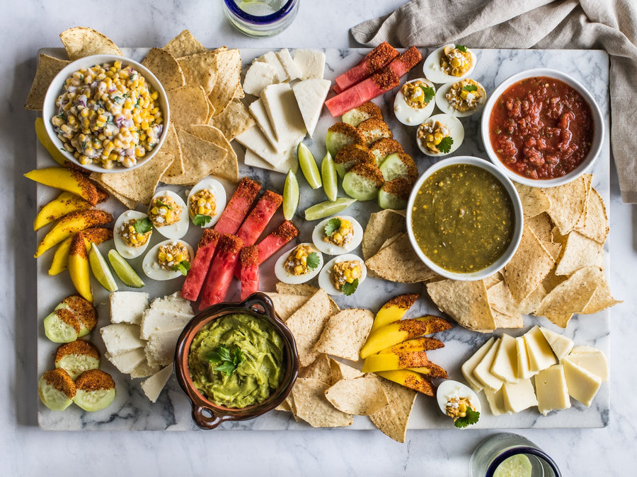 How to Create a Snackable Mexican Grazing Board