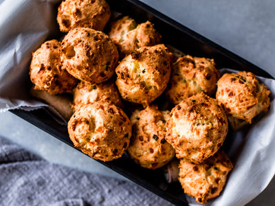 Asiago Gougères