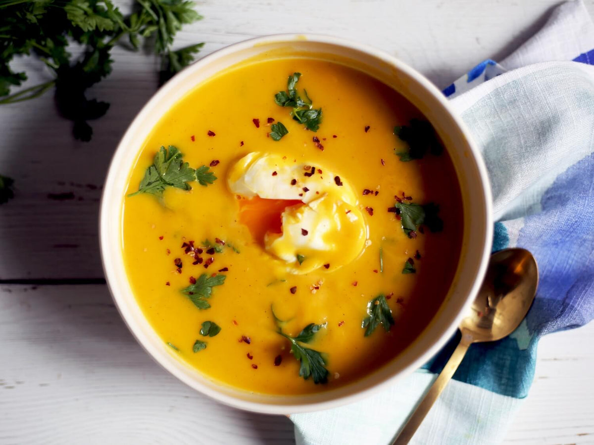 Butternut Squash Soup with CBD Drizzle Recipe