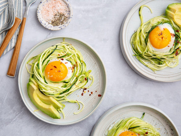 Eggs In Zoodle Nests Recipe
