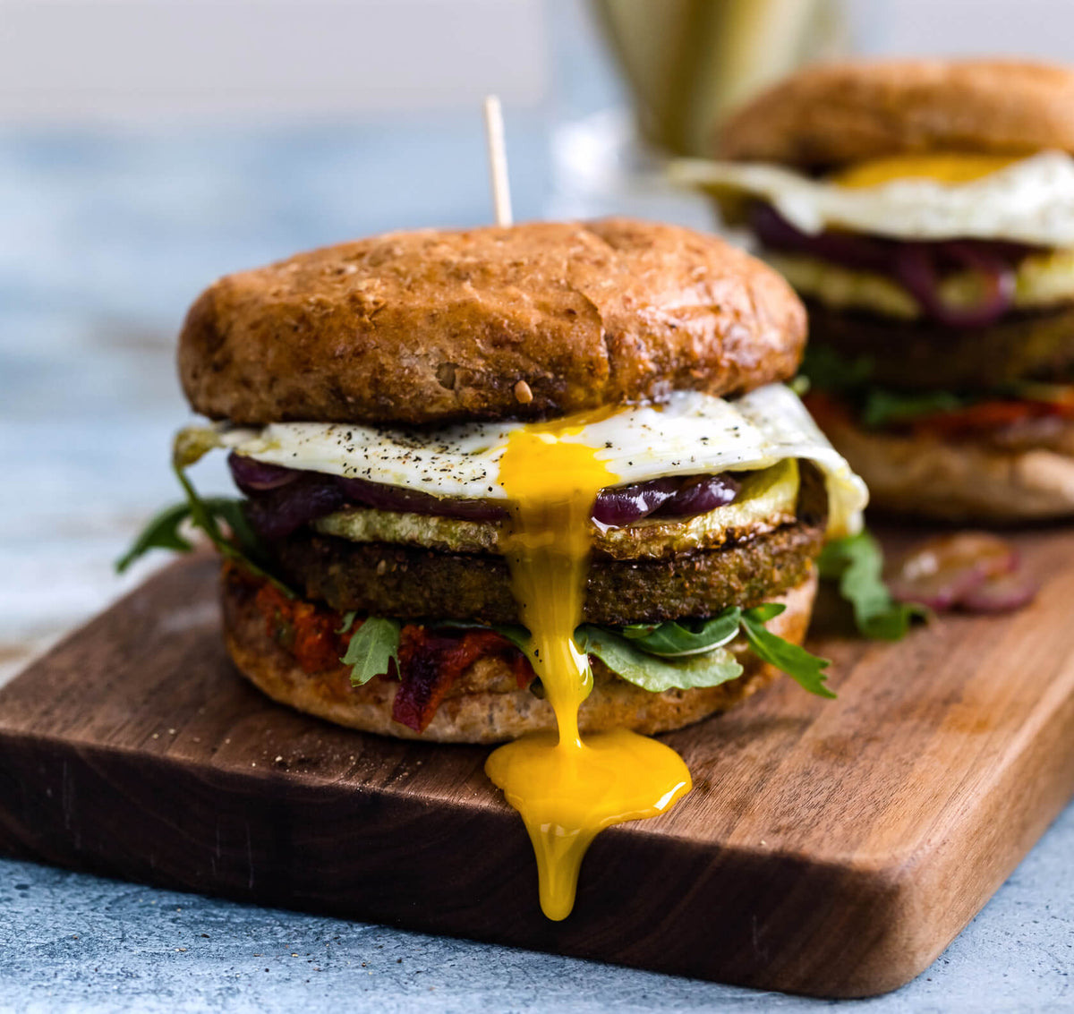 Loaded Summer Veg Burgers Recipe
