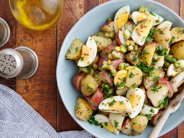 Mayonnaise-Free Potato and Egg Salad Recipe