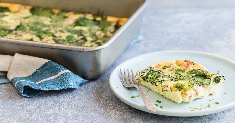 Fluffy Keto Crustless Quiche Recipe