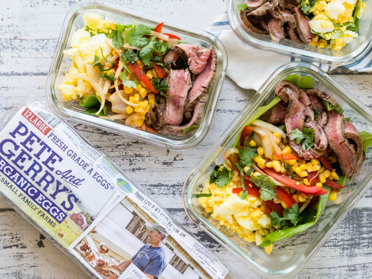 Low-Carb Steak and Eggs Fajita Bowl
