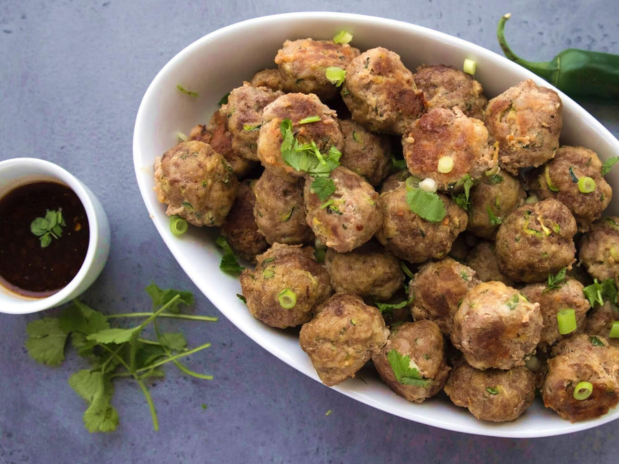 Keto Thai Style Meatballs