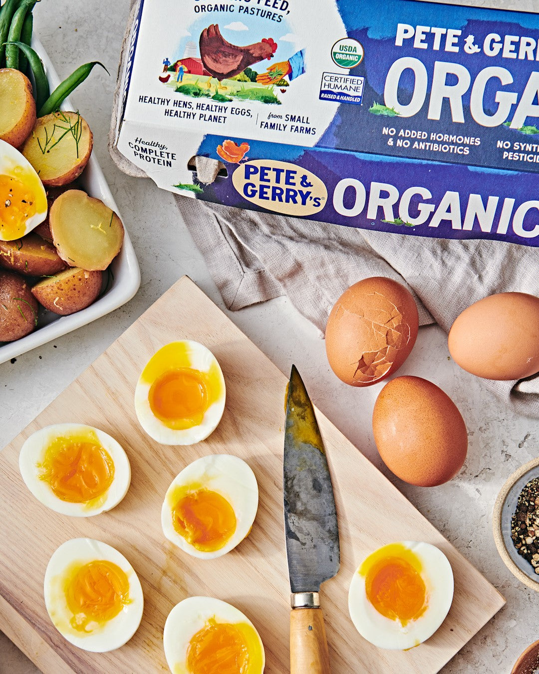 Organic Free Range Eggs – Pete & Gerry's