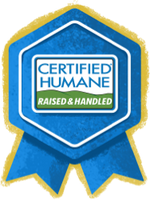 blue ribbon award certified humane raised and handled pete & gerry's organic eggs