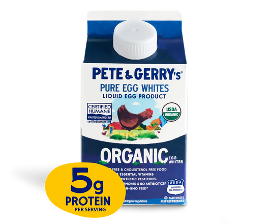 Pete & Gerry's Organic Pure Egg Whites carton