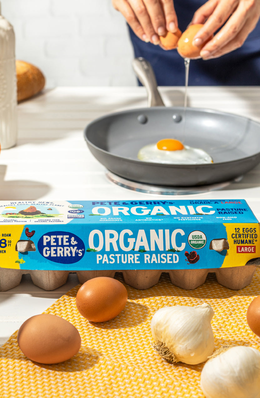 Organic Pasture Raised Eggs – Pete & Gerry's