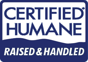 certified humane raised and handled blue logo pete & gerry's organic eggs